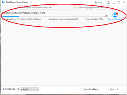 how to use realplayer downloader on chrome