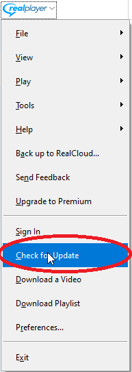 realplayer has stopped working 10